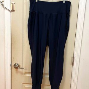 Old Navy Women's Size XL 77% Polyester/23% Spandex Powersoft Jogger. Blue